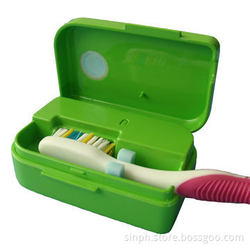 Mini USB Travel Toothbrush Sterilizer, Small Case Help to 99.9% Eliminate Bacteria with 0.5W Power